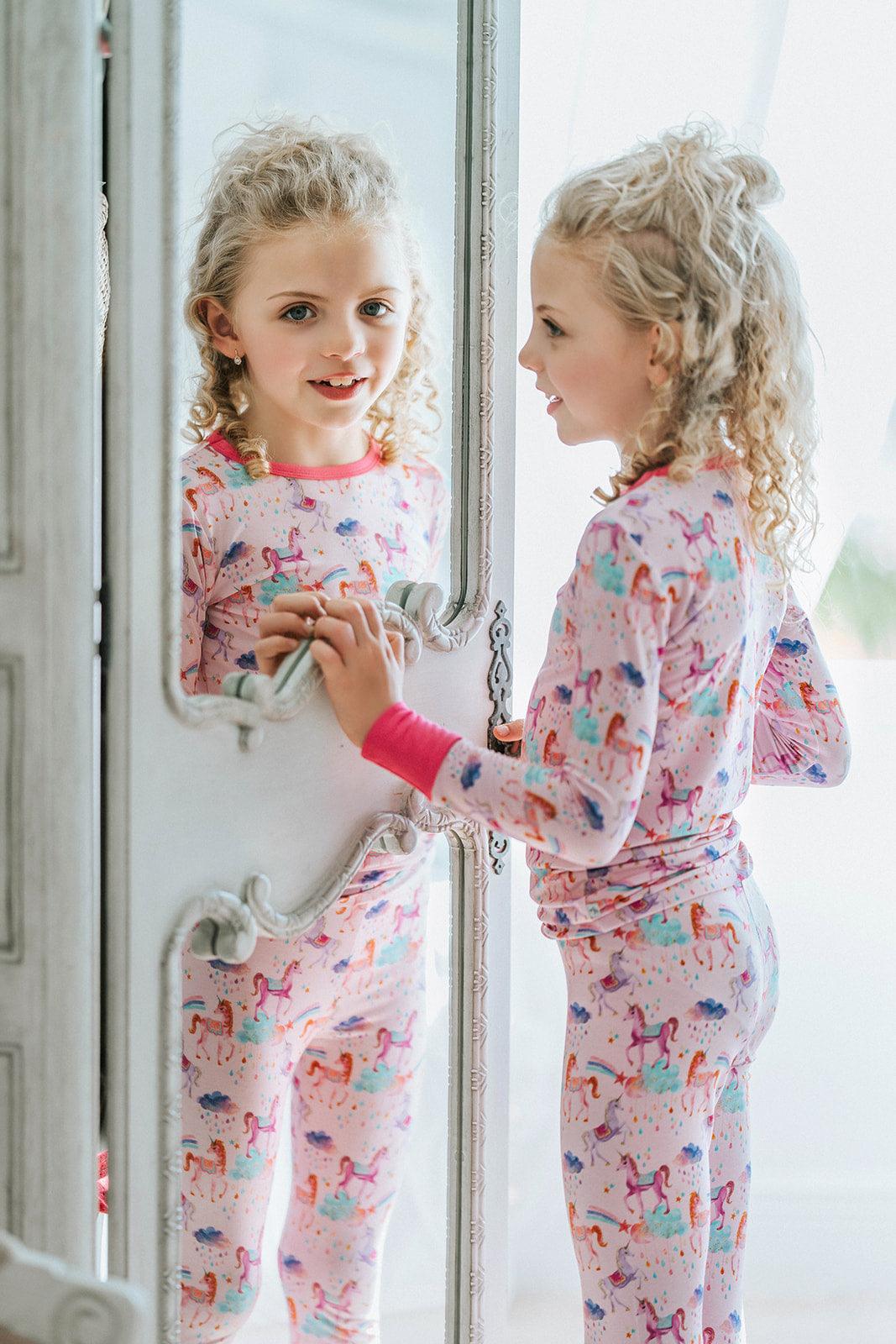 Magical Unicorns- Two Piece Pajama Set