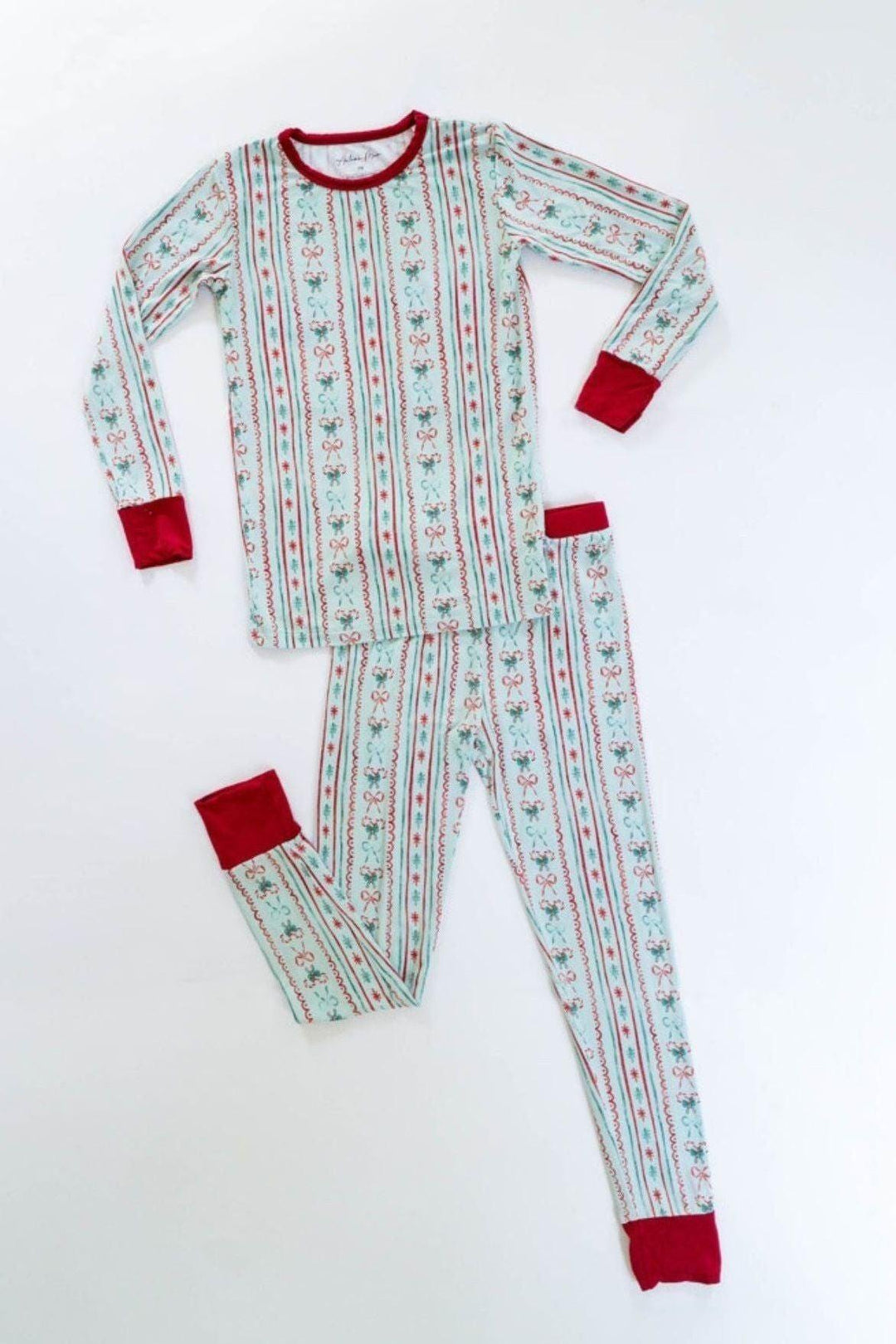 Vintage Christmas Kids' Two-Piece Pajama Set