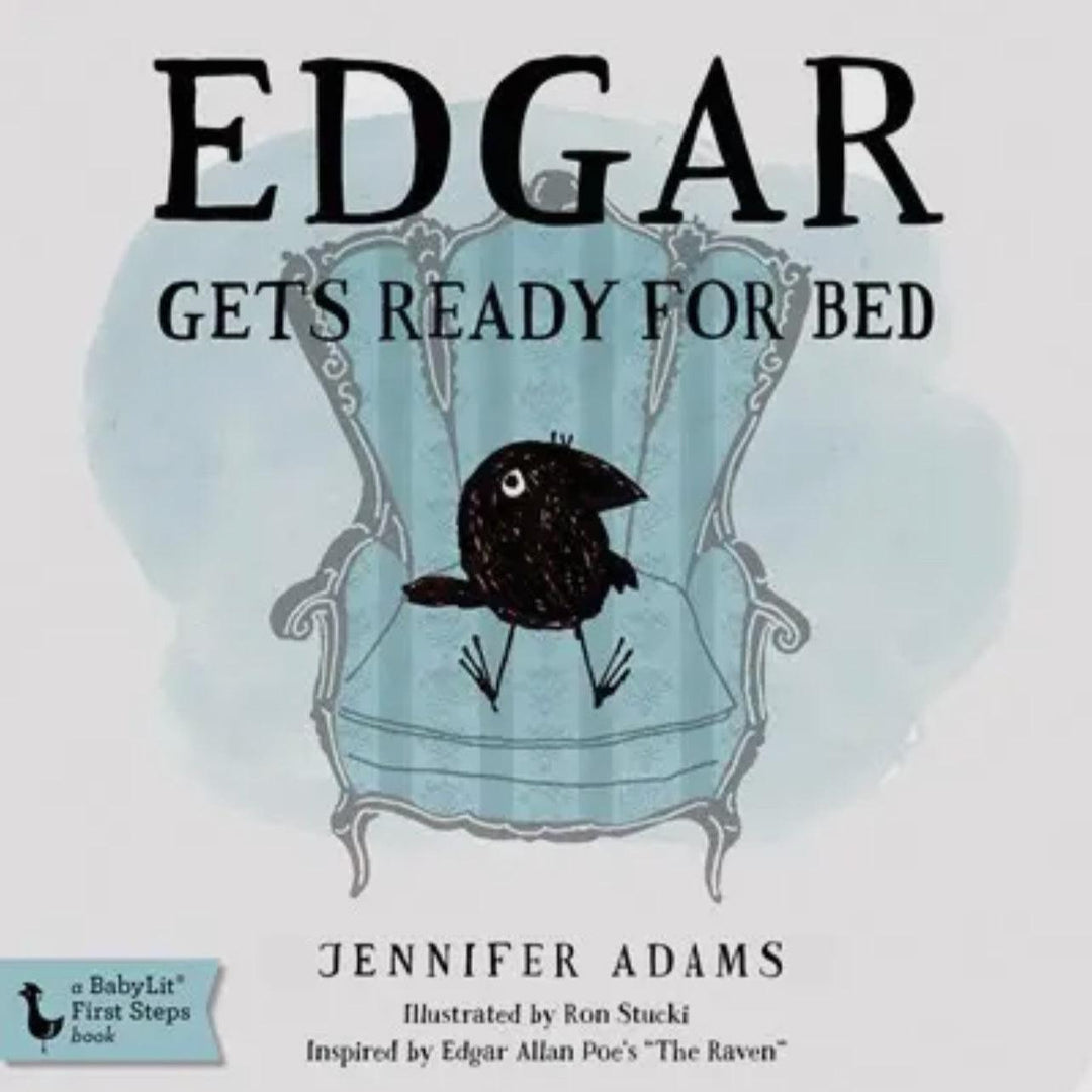 Edgar Gets Ready for Bed – A Playful Raven-Themed Bedtime Board Book