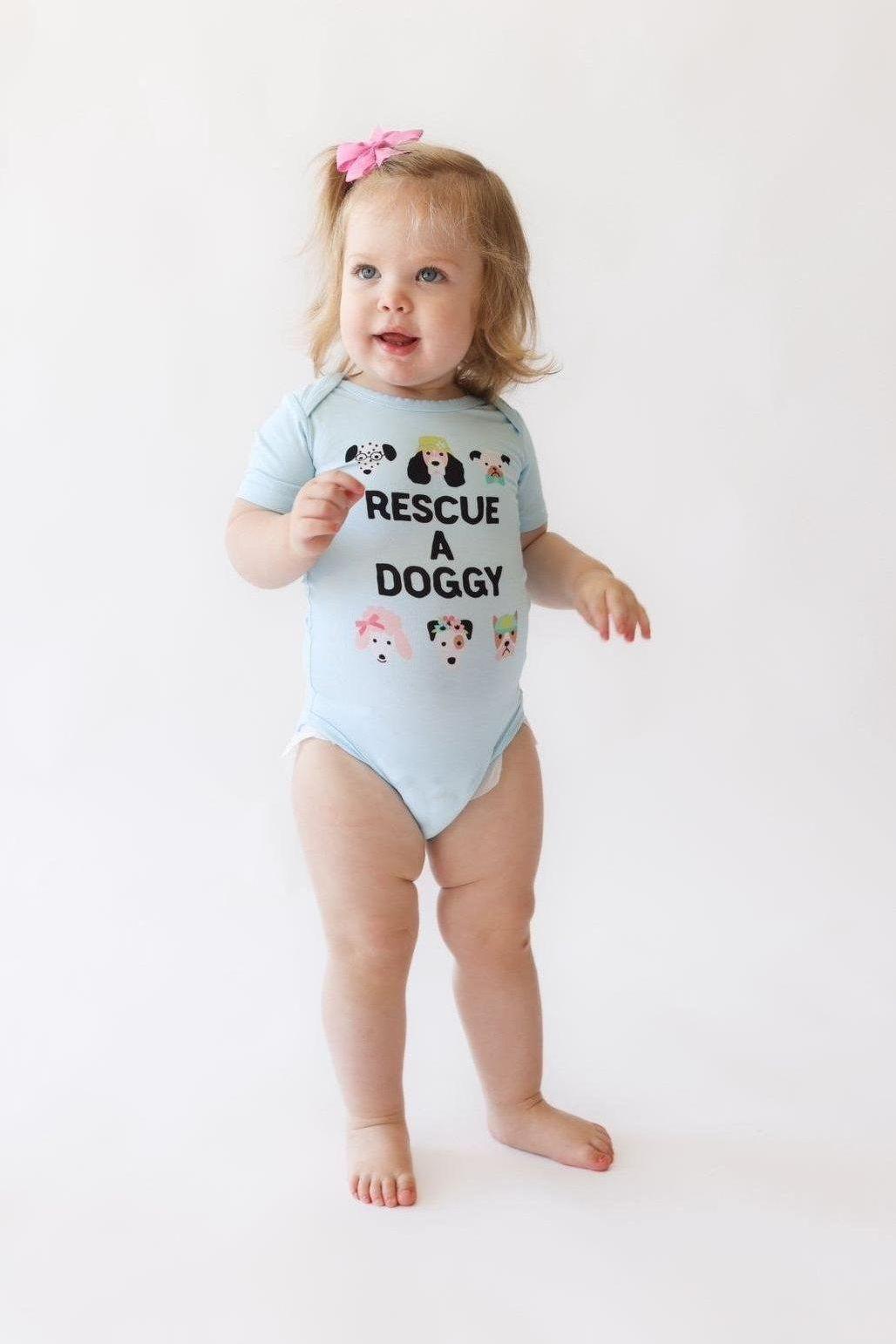Rescue a Doggy Bamboo Bodysuit
