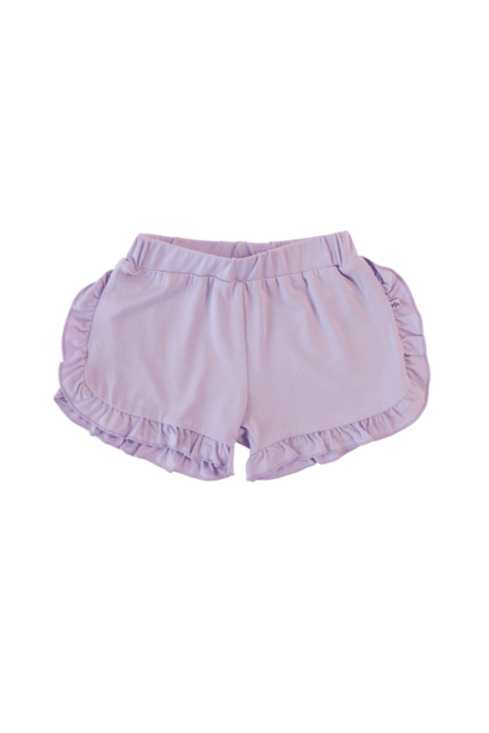 French Terry Girls Shorts - Lavender
