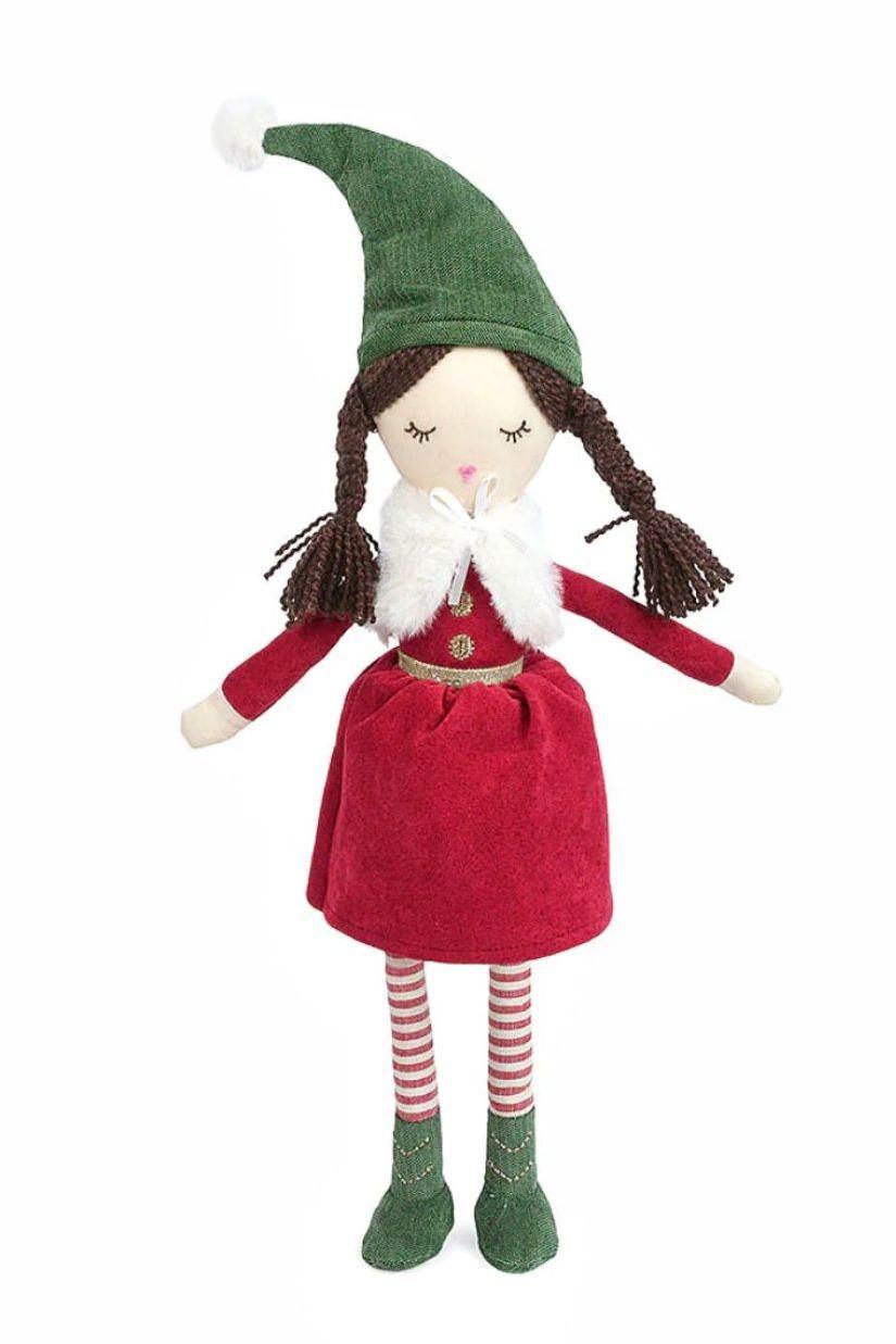Pippa the Christmas Elf Plush Doll