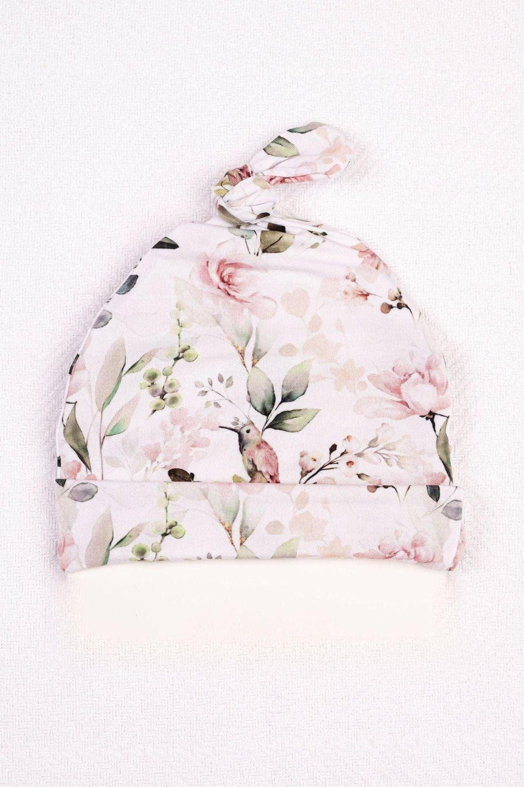 Hummingbird Baby Bamboo Knotted Hat