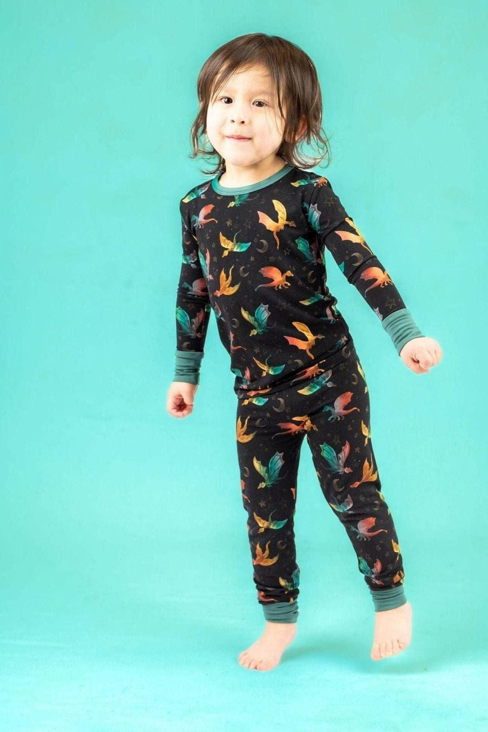 Dreamy Dragons Kids' Two-Piece Pajama Set
