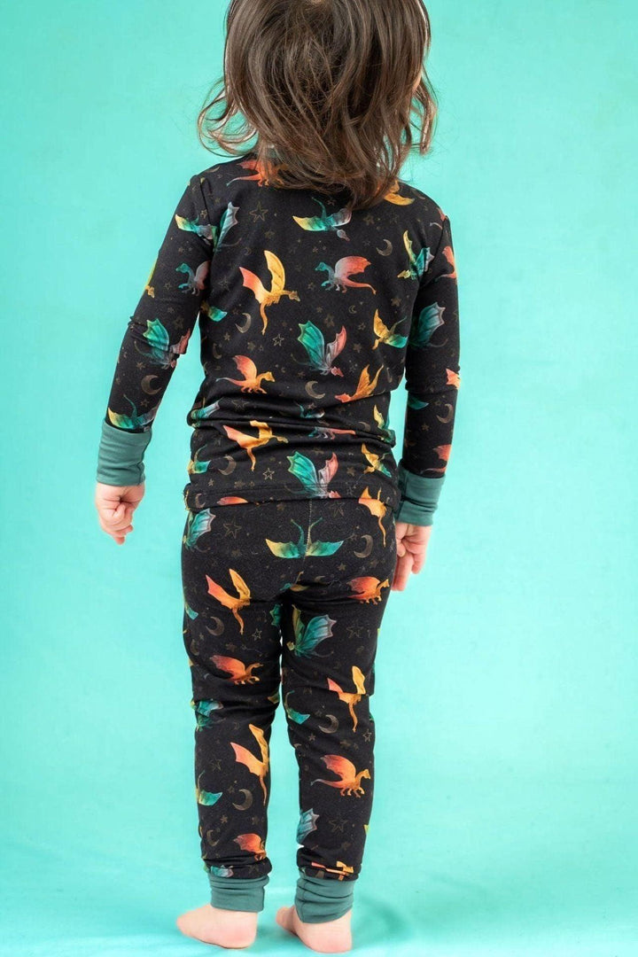 Dreamy Dragons Kids' Two-Piece Pajama Set
