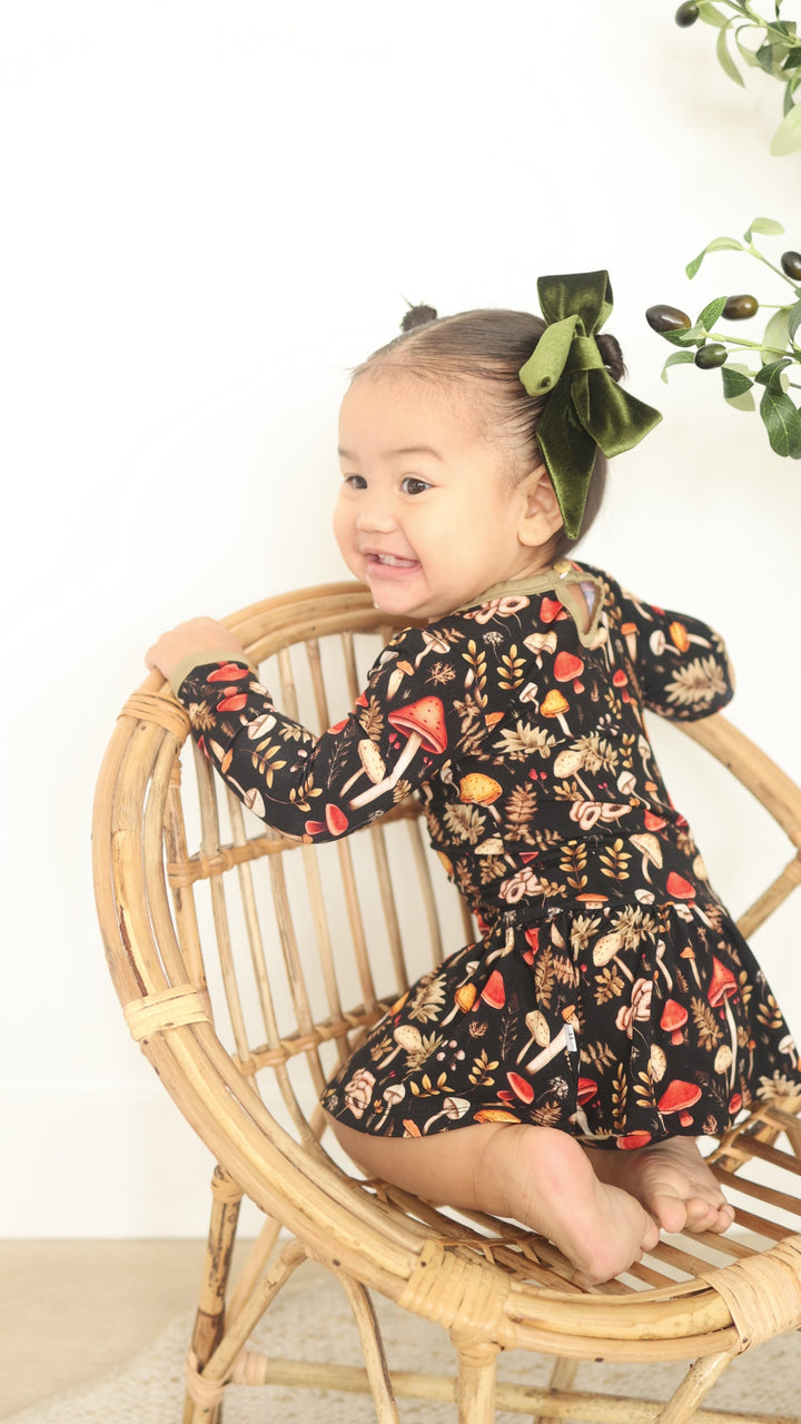Toadstool Tales Skirted Bodysuit