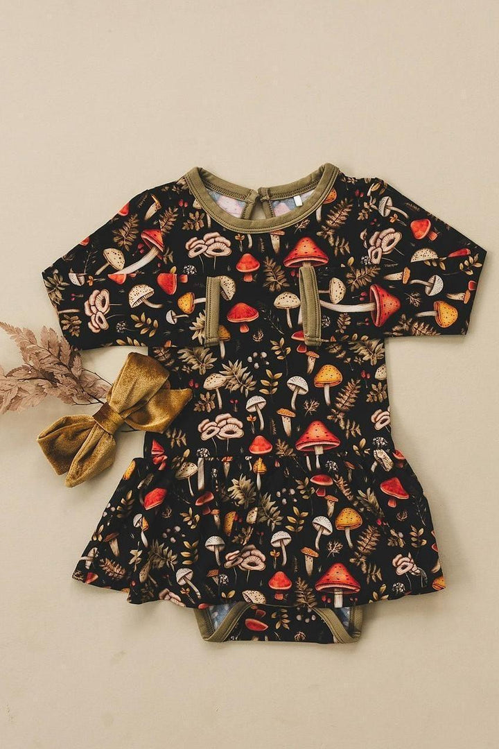 Toadstool Tales Skirted Bodysuit