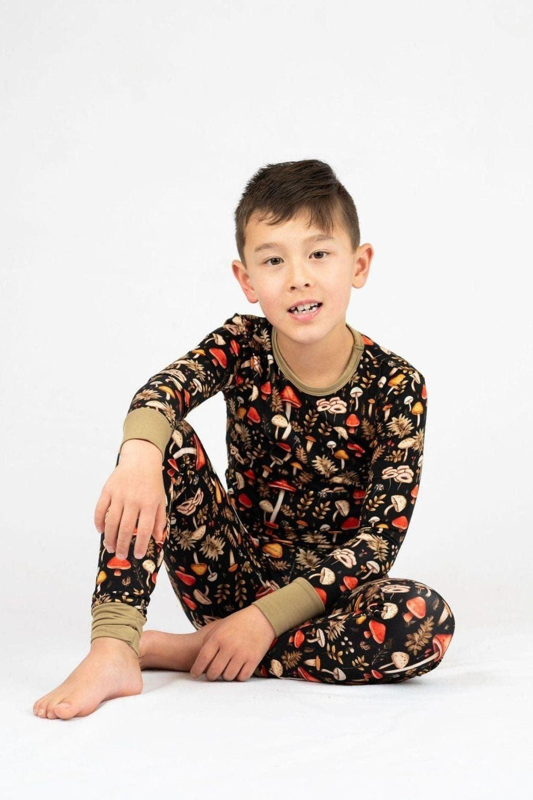 Toadstool Tales Kids' Bamboo Two-Piece Pajama Set