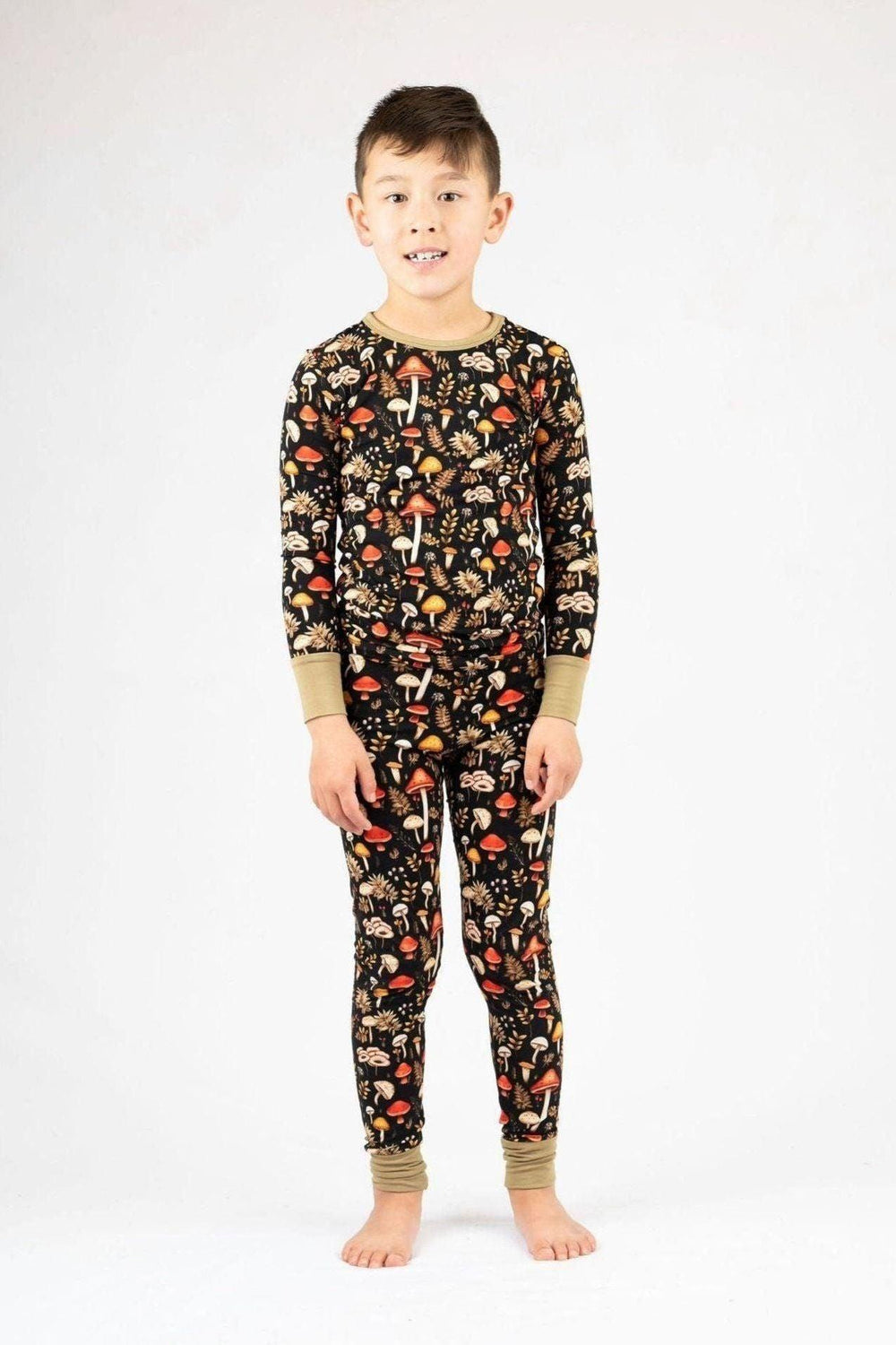 Toadstool Tales Kids' Bamboo Two-Piece Pajama Set
