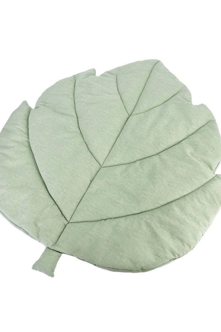 30" x 30" Green Leaf Children's Play Mat