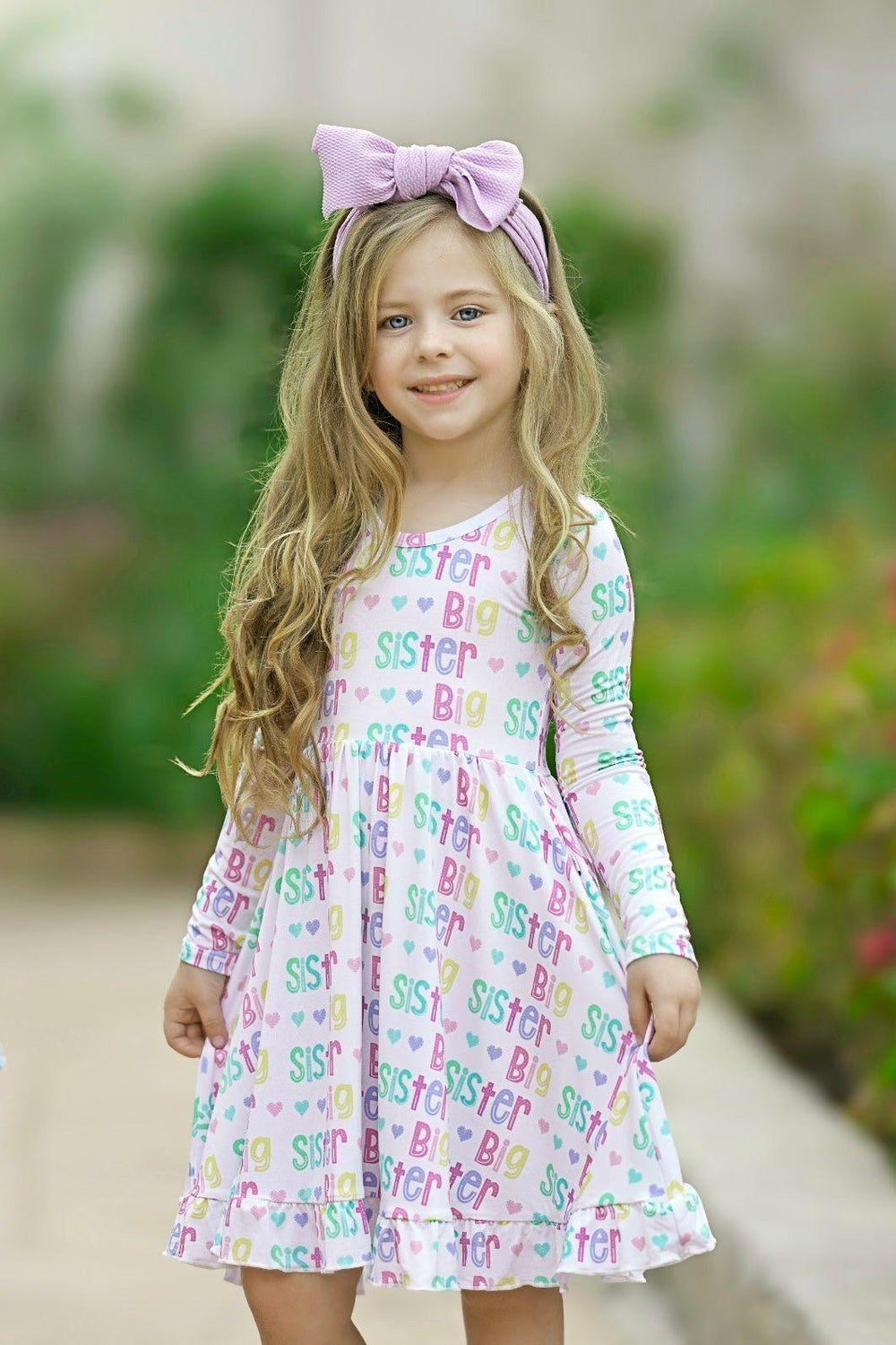 Big Sister Bamboo Twirl Dress