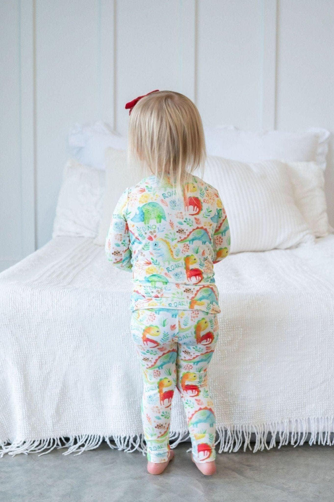 Dinosaur Kids' Bamboo Two-Piece Pajama Set
