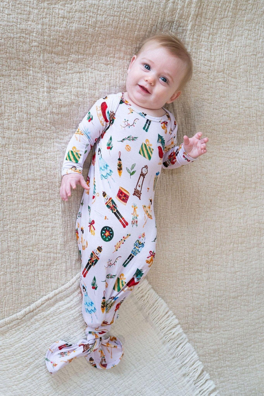 Nutcracker | Bamboo Newborn Knotted Gown