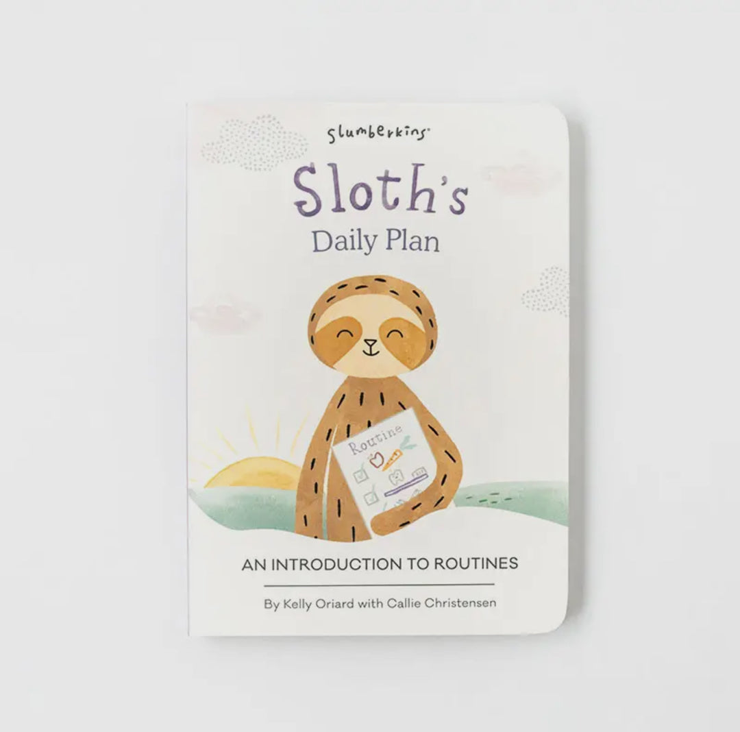 Sloth's Routines Plush Set - with 2 Books!