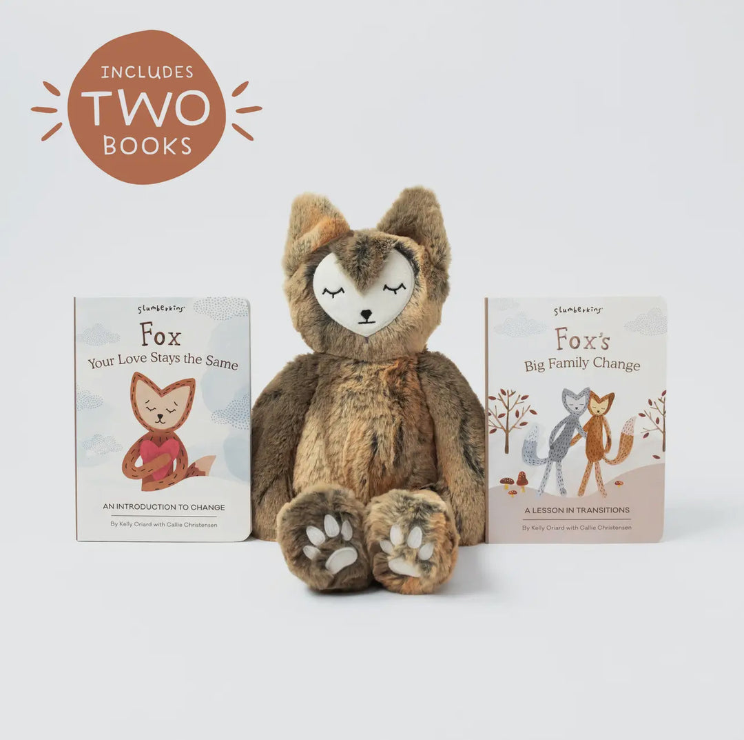 Fox's Navigating Change Plush Set - with 2 Books!