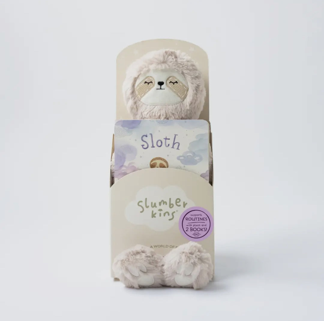 Sloth's Routines Plush Set - with 2 Books!