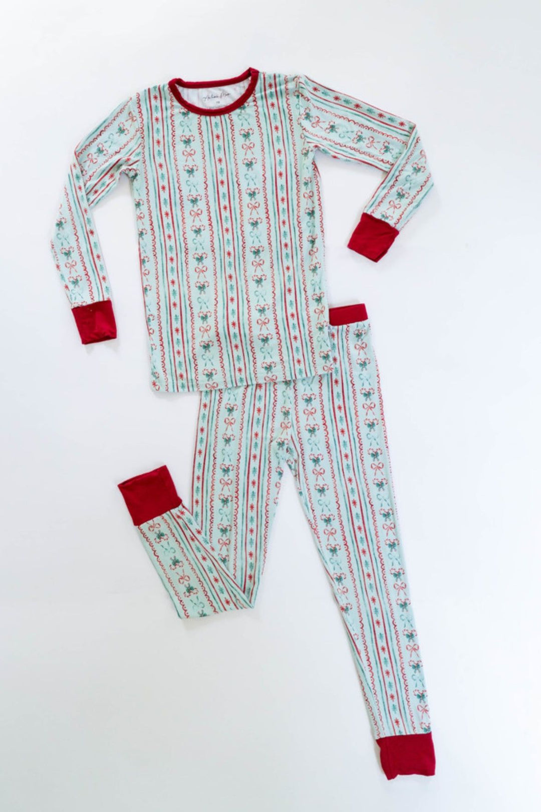 Vintage Christmas Two-Piece Pajama Set