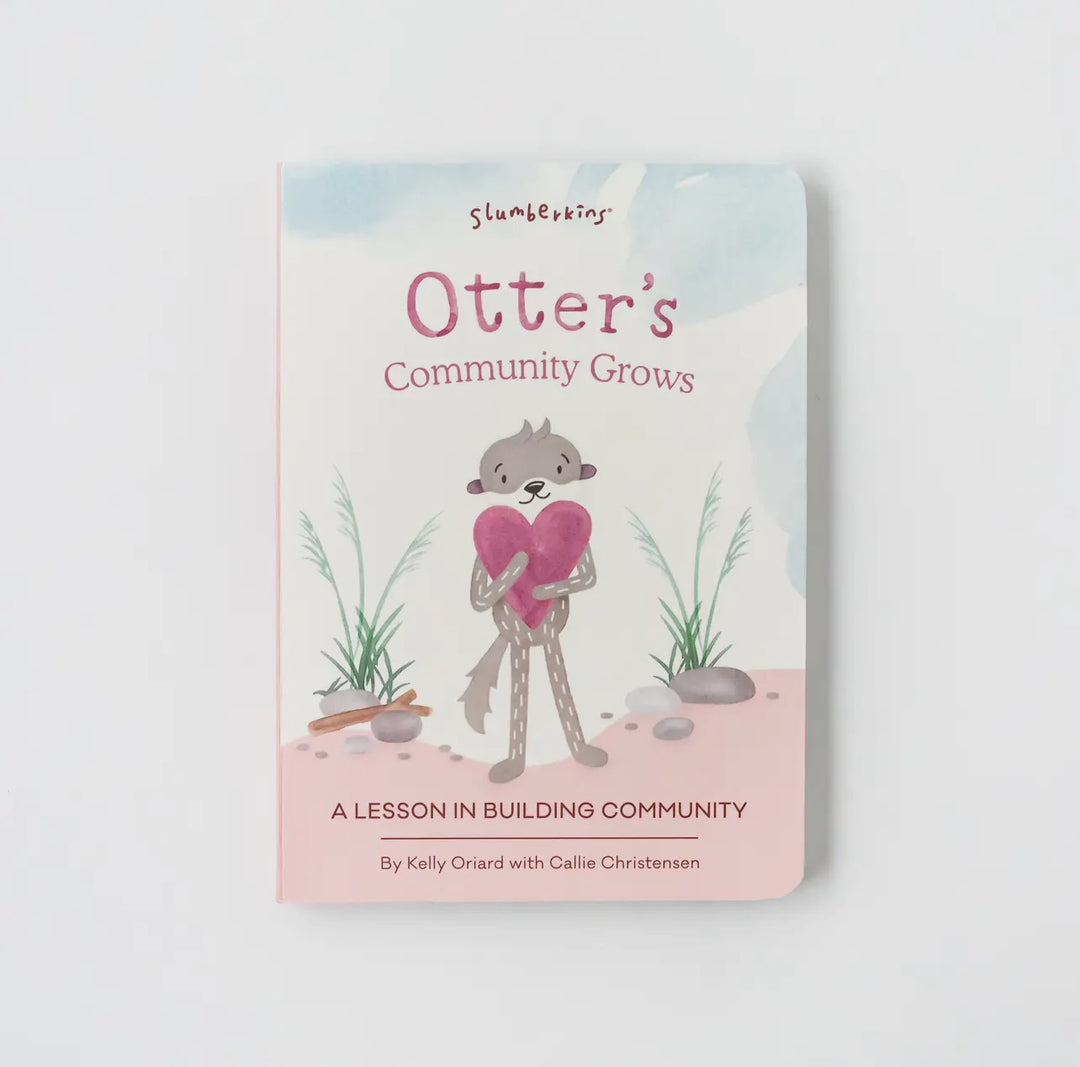 Otter's Building Connections Plush Set - with 2 Books!