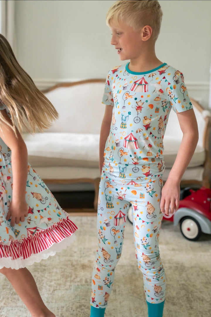 Take Me to the Circus - Bamboo Two- Piece Pajama Set