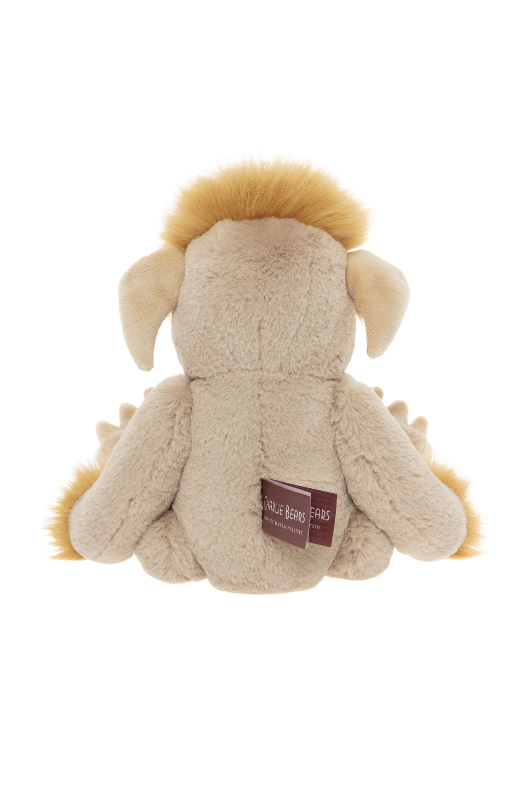 Bedrock ogre plush toy back view Charlie Bears Bearhouse