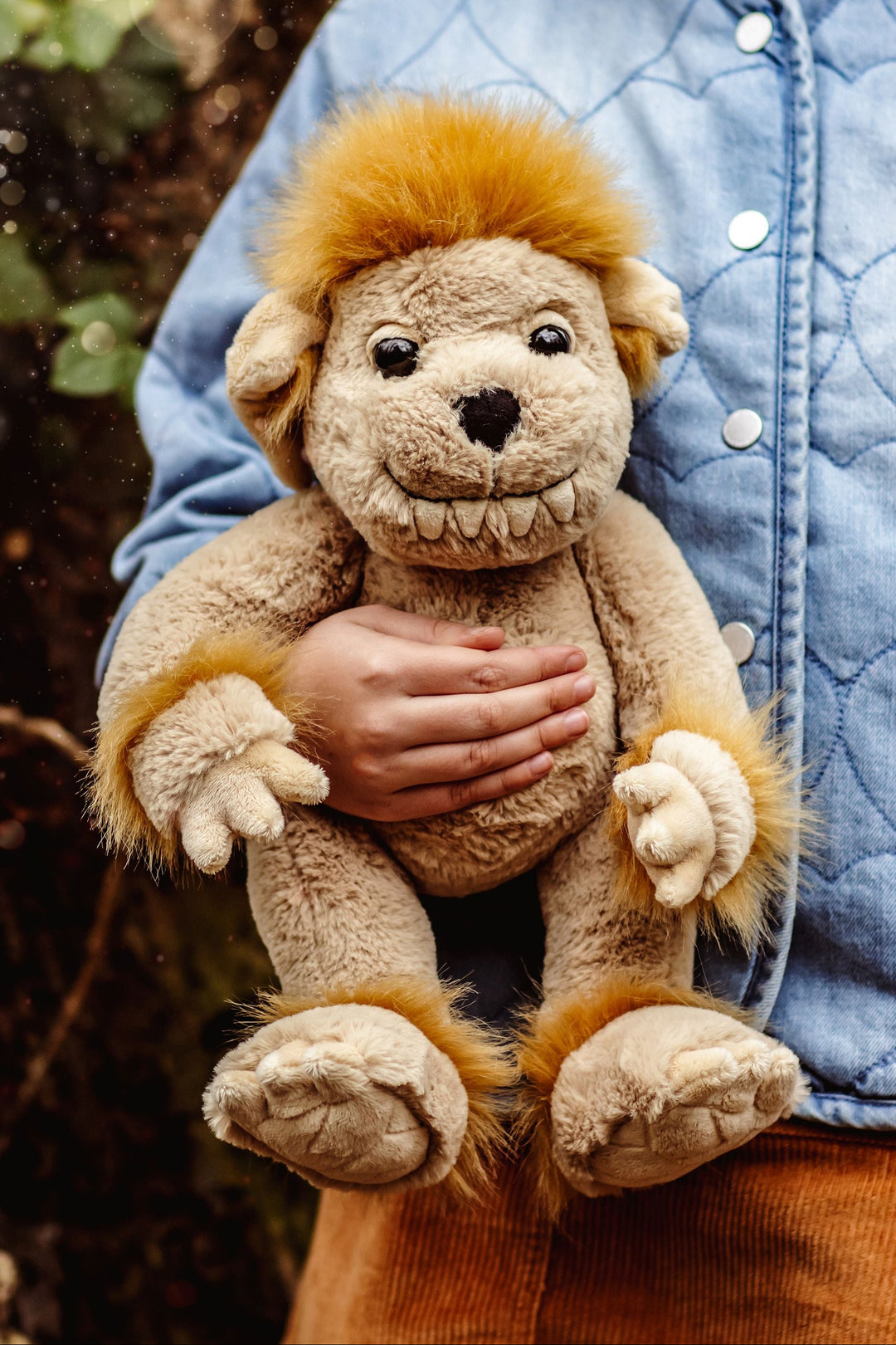 Bedrock ogre plush by Charlie Bears Bearhouse beige soft toy