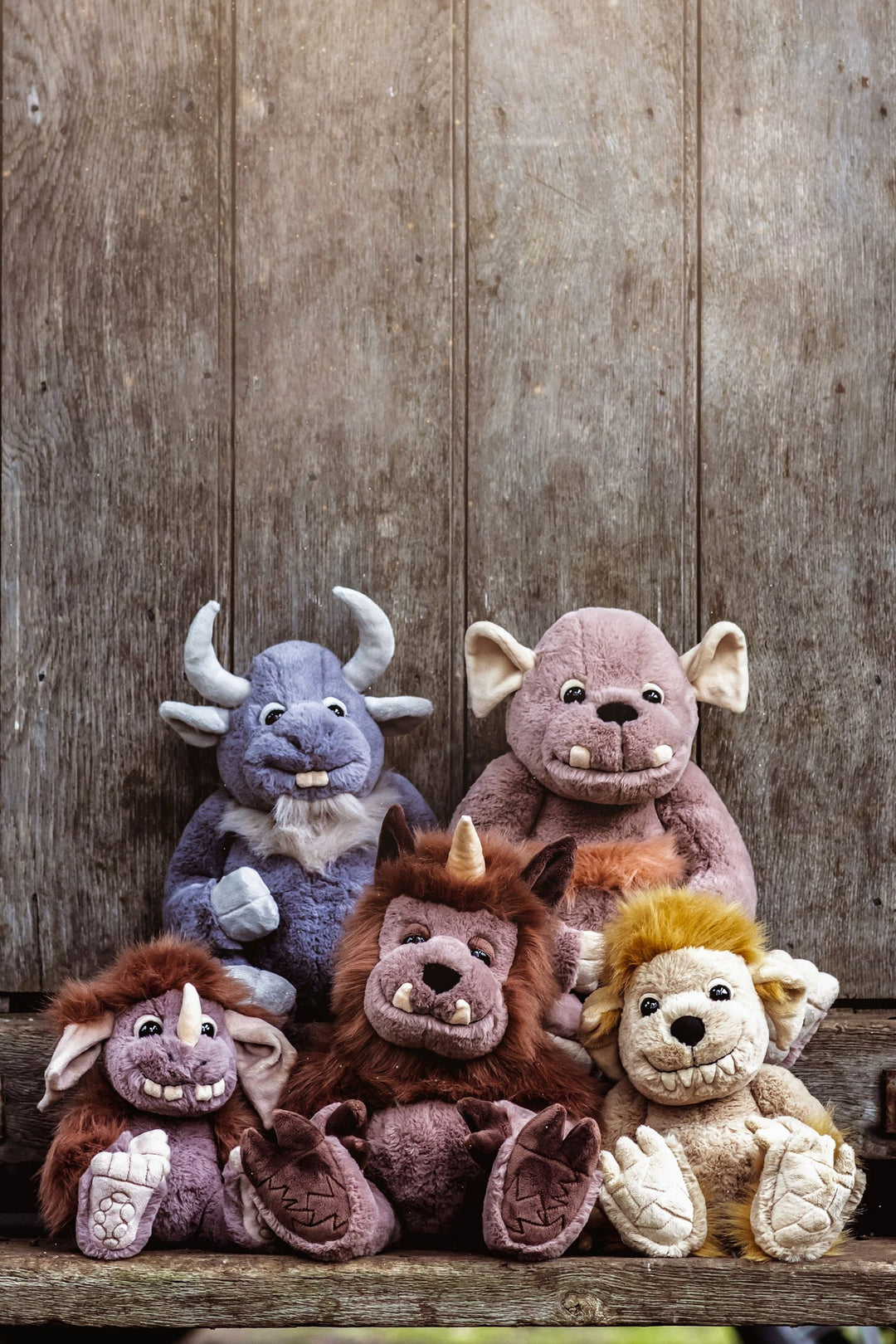 Charlie Bears Bearhouse giant plush display style photo