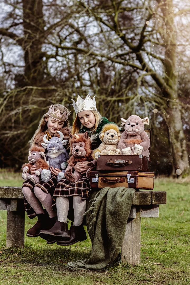 Charlie Bears Bearhouse plush collection lifestyle group scene