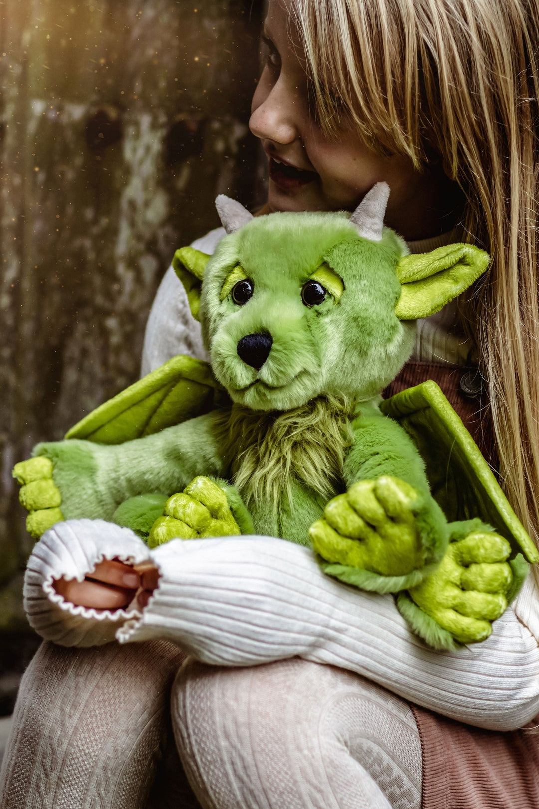 Spires green gargoyle plush by Charlie Bears Bearhouse