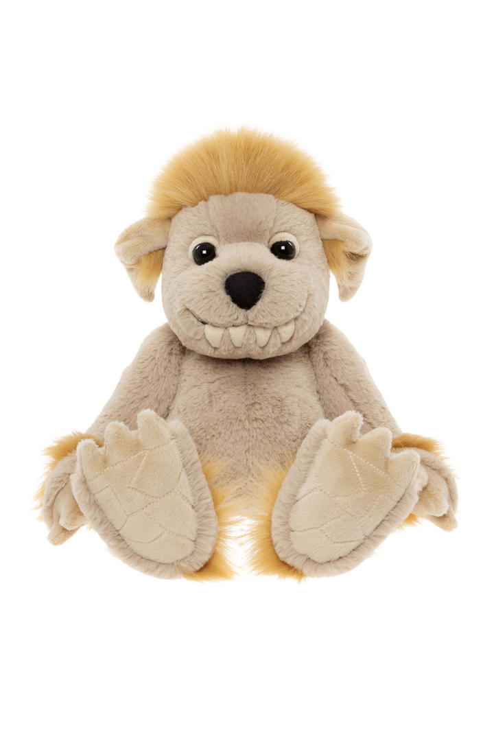 Bedrock ogre plush toy front view Charlie Bears Bearhouse