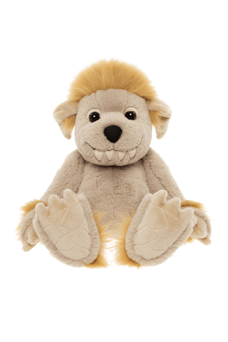 Bedrock ogre plush toy front view Charlie Bears Bearhouse