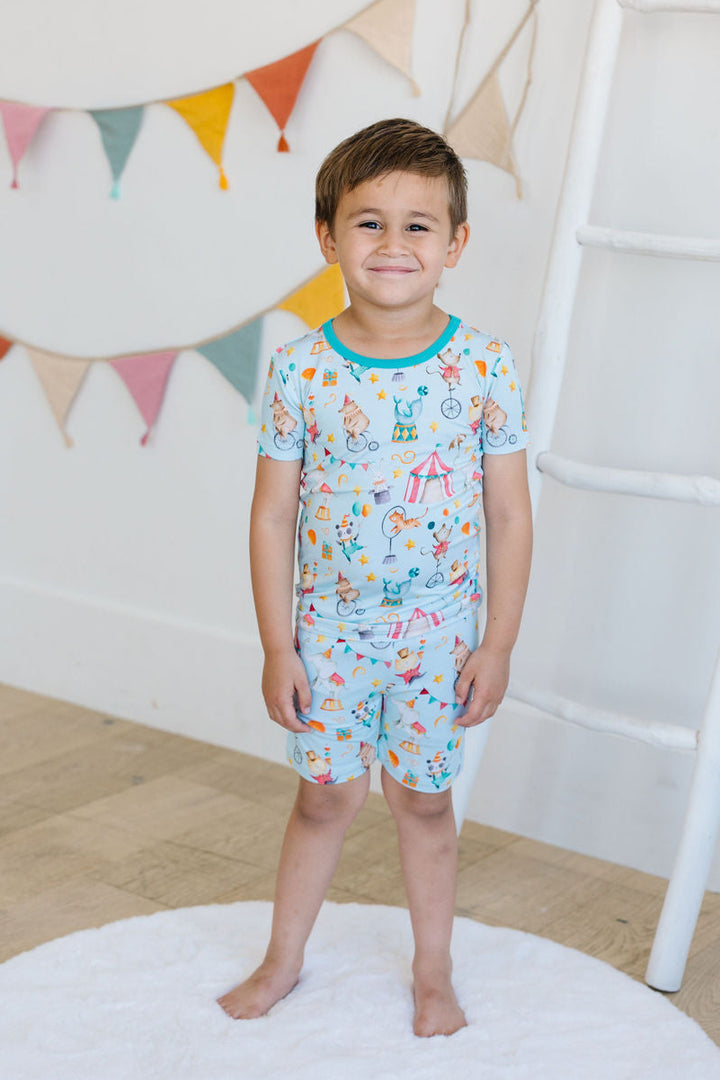 Take Me to the Circus - Kids Pajamas Shorts Set