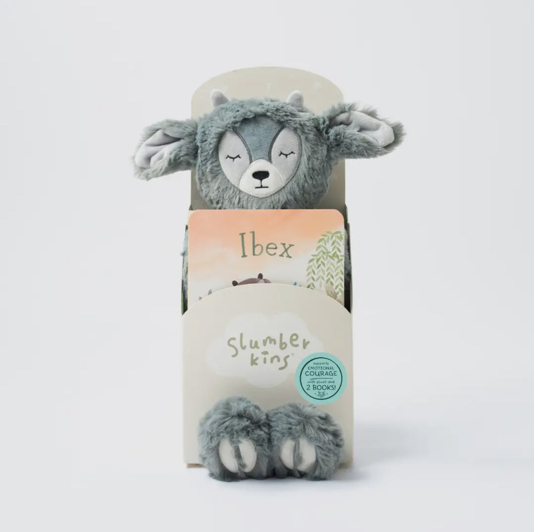 Ibex's Emotional Courage Plush Set - with 2 Books!