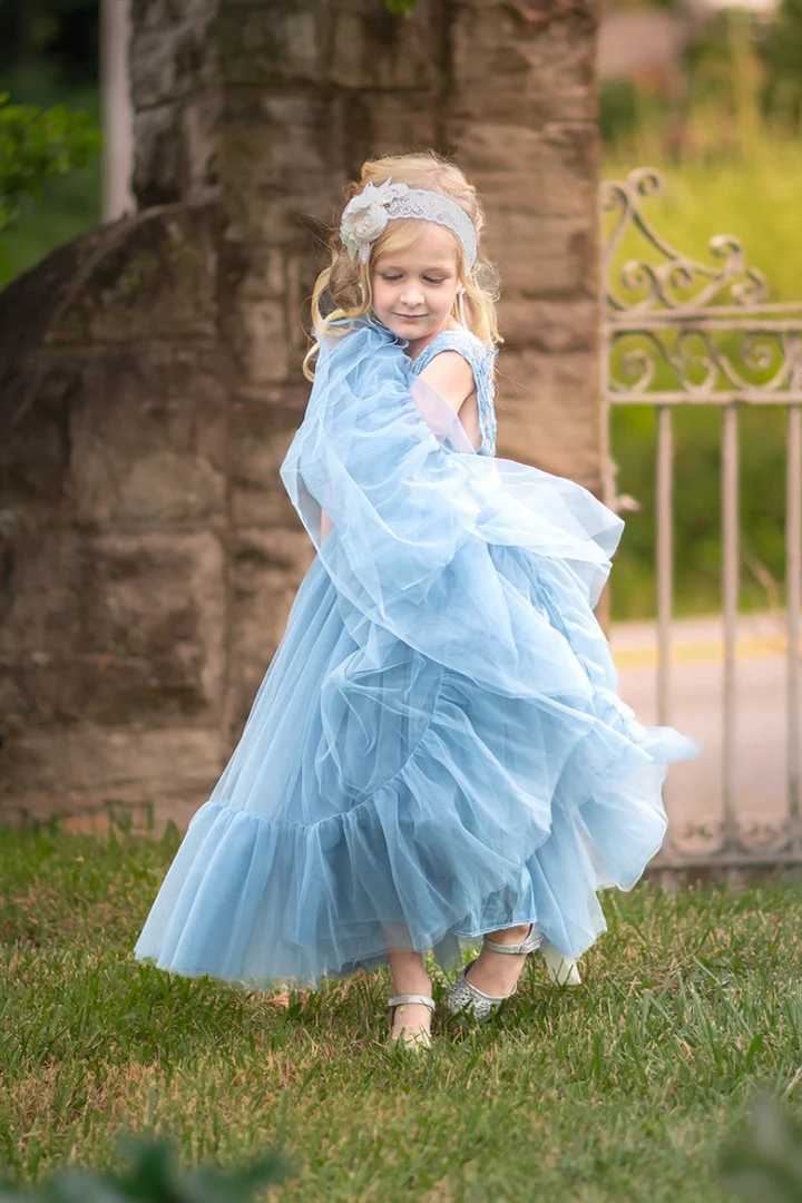 mermaid flower girl dress Stunning Couture Junior Bride Mermaid Wedding Flower Girl Party Dress White / 10 Yrs