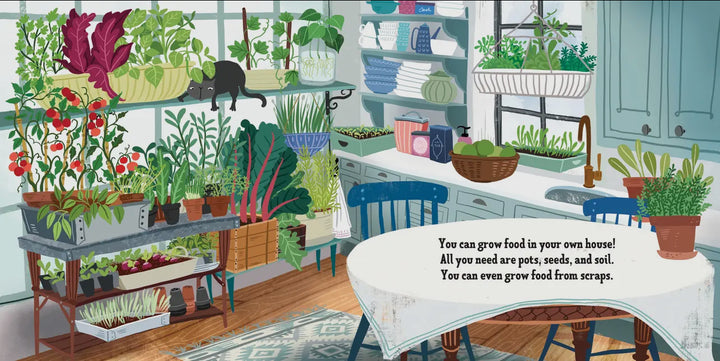 My First Book of Growing Food – A Nature Board Book for Kids