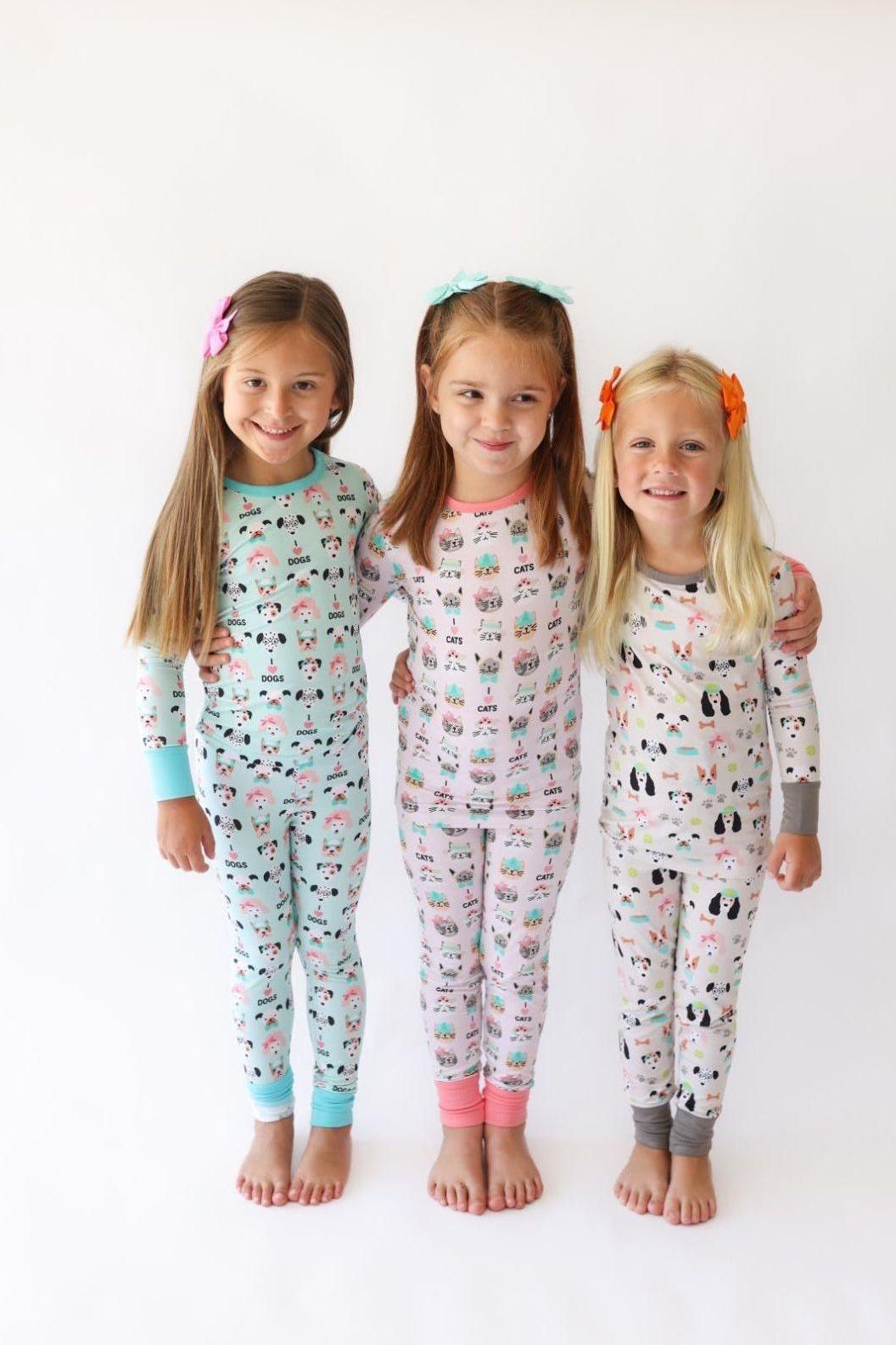 I <3 Cats Kids' Two-Piece Pajama Set