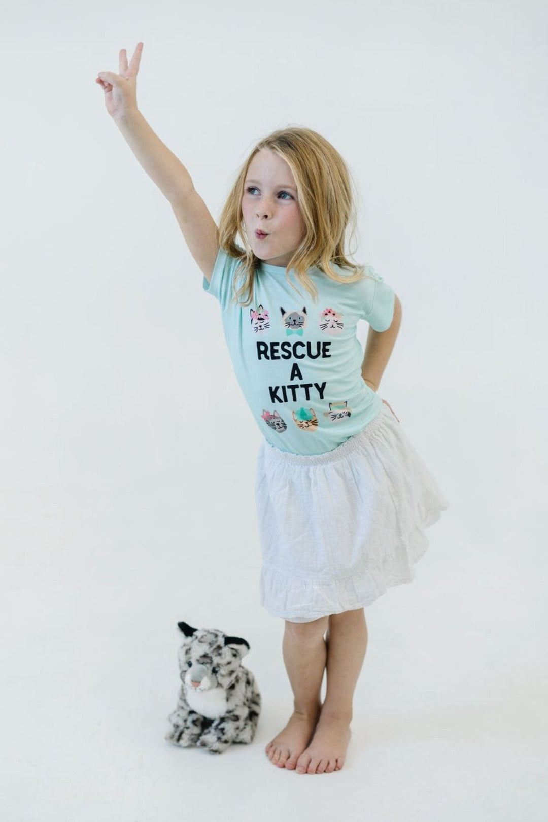 Rescue a Kitty Graphic T-Shirt