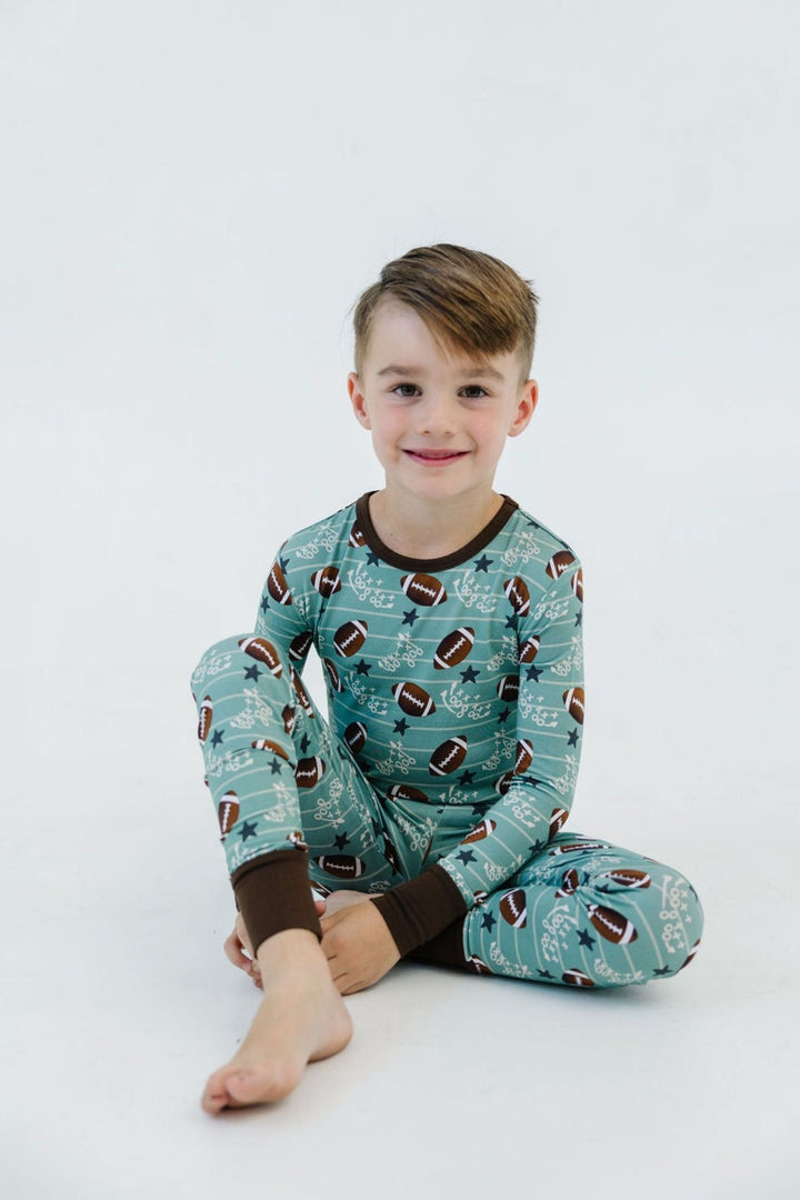 Touchdown Blitz Two Piece Pajama Set