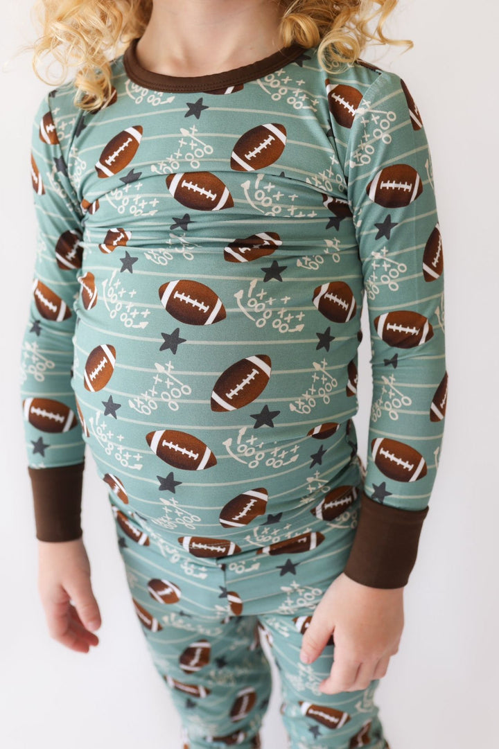 Touchdown Blitz Two Piece Pajama Set