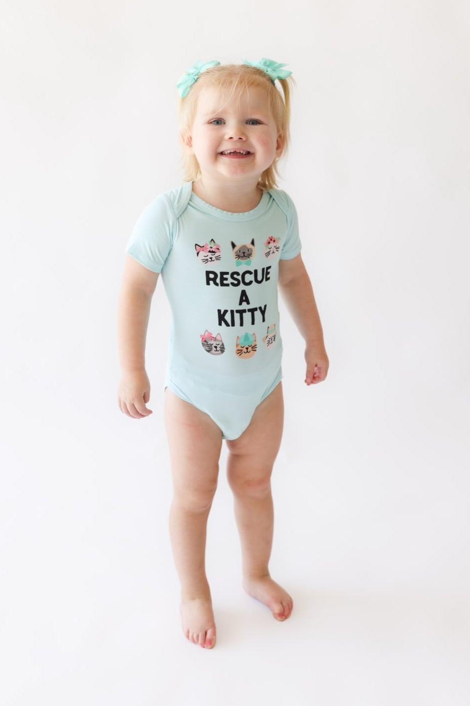 Rescue a Kitty Bamboo Bodysuit