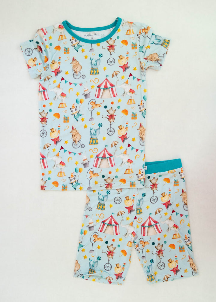 Take Me to the Circus - Kids Pajamas Shorts Set