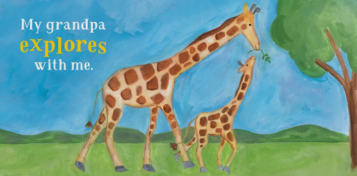 Grandpa Loves Me! – A Sweet Baby Animal Board Book