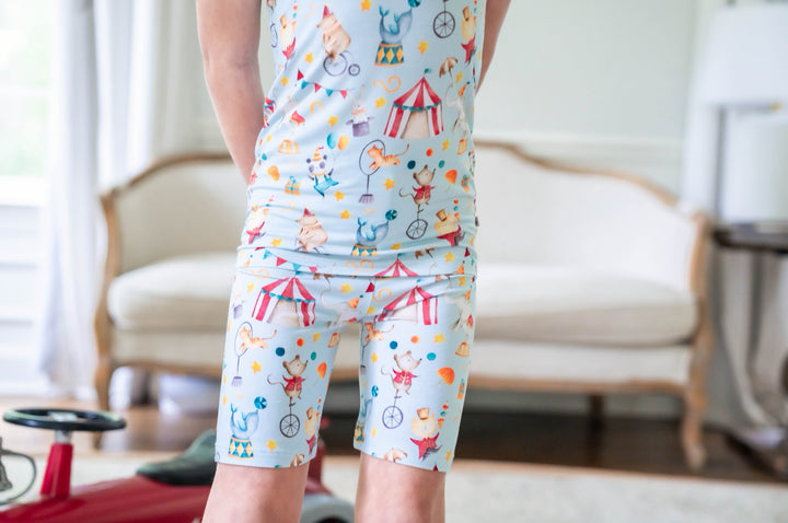 Take Me to the Circus - Kids Pajamas Shorts Set