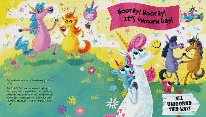 Unicorn Day Board book- A Magical Story of Fun & Friendship