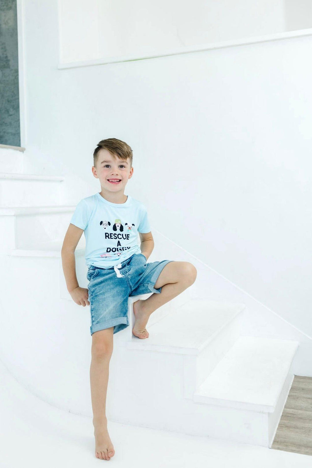 Dog Graphic T-Shirt Kids