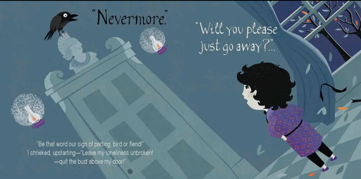 Little Poet Edgar Allan Poe: Nevermore! – Classic Children’s Poetry Board Book