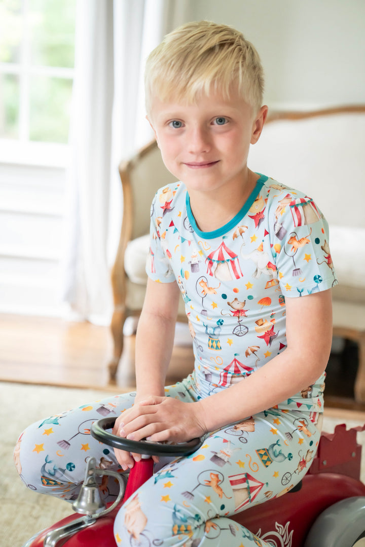 Take Me to the Circus - Bamboo Two- Piece Pajama Set