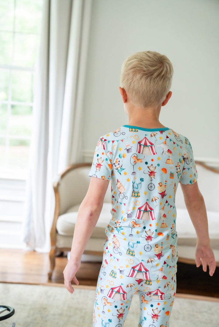 Take Me to the Circus - Bamboo Two- Piece Pajama Set