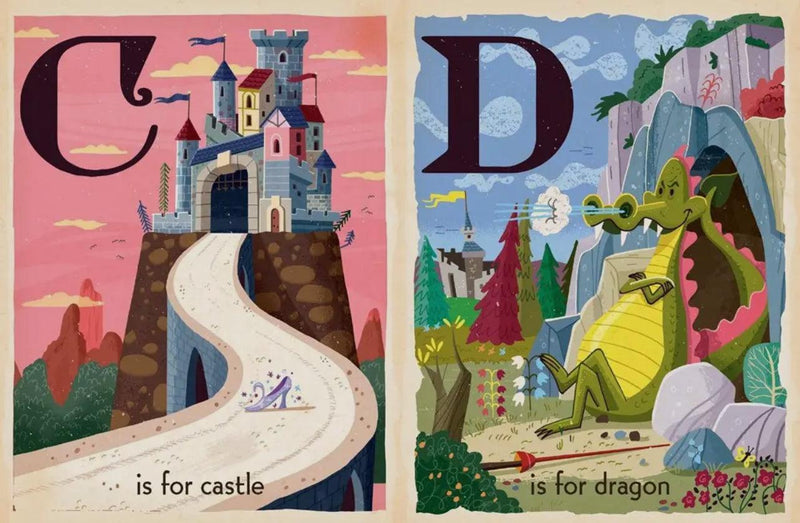 F Is For Fairy Tale: Alphabet Board Book – Classic Stories for Kids