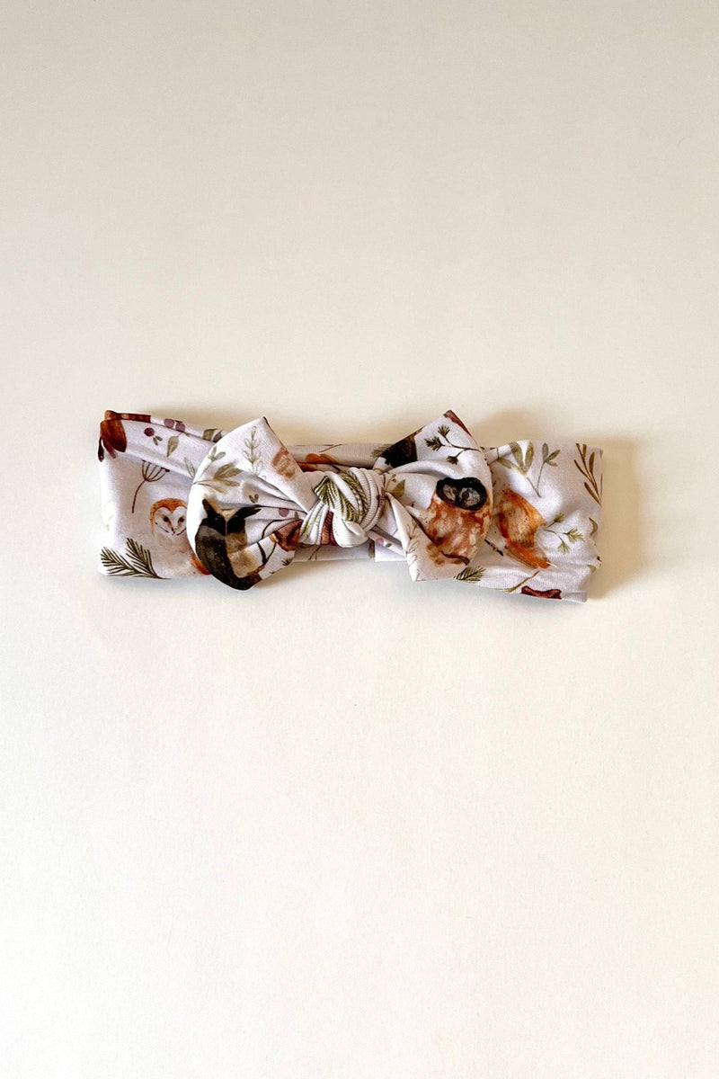 Sleepy Hollow Bamboo headband owls