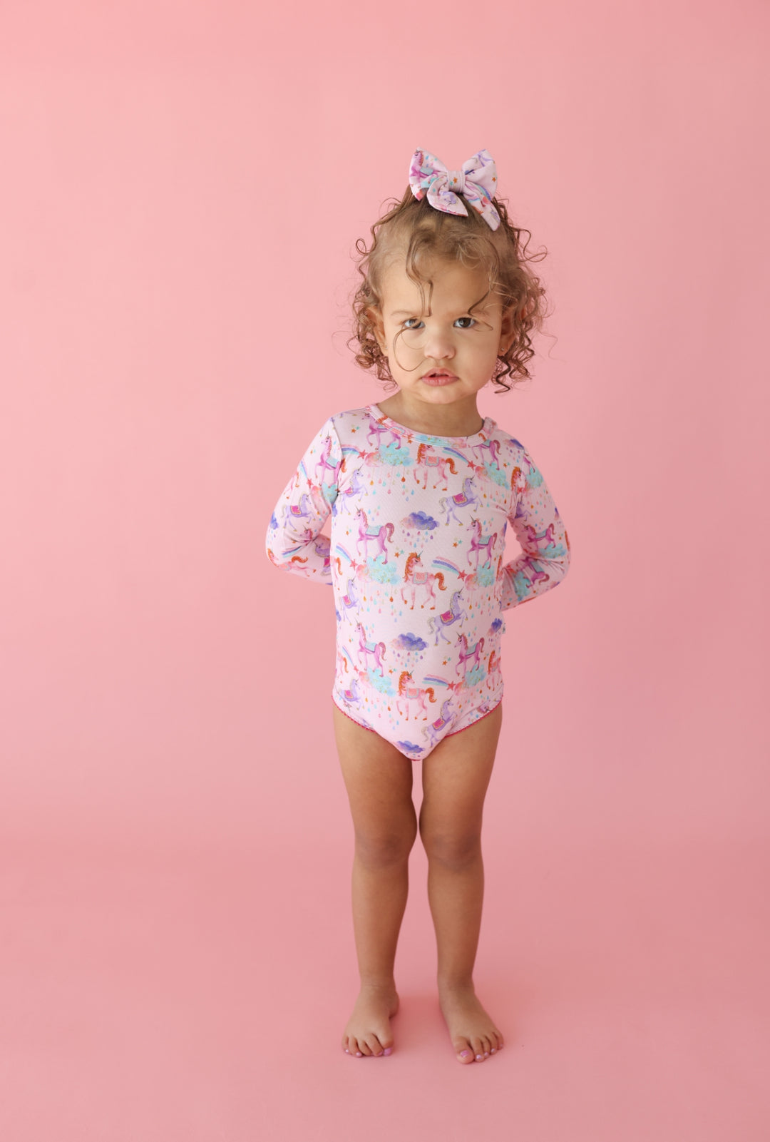 Magical Unicorns- Long Sleeve Bodysuit